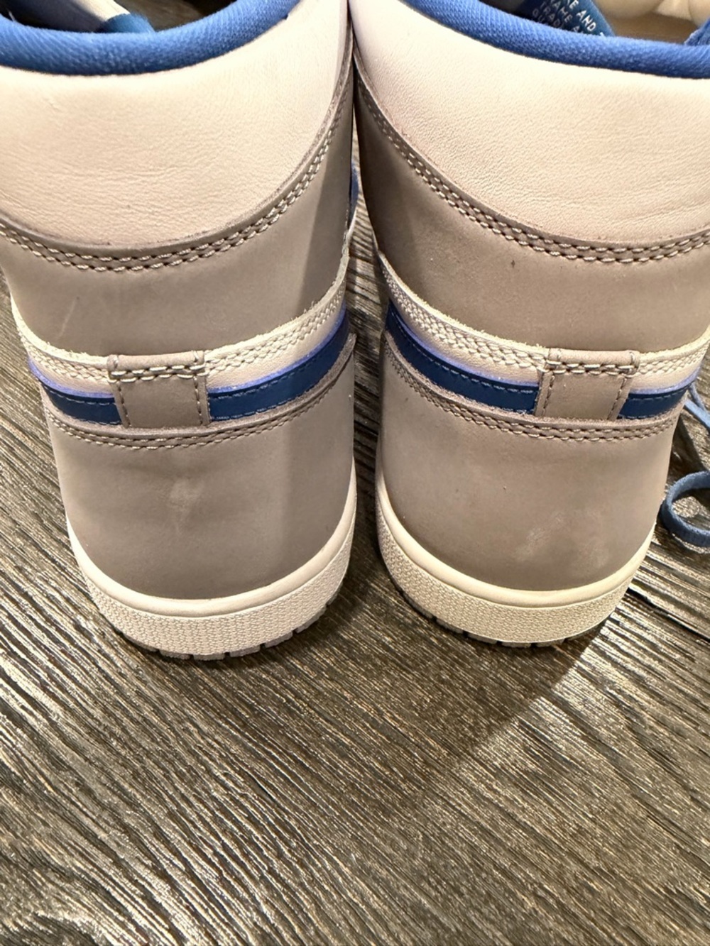Nike Air Jordan 1 Retro High OG True Blue Men's size 12.5 - Picture 9 of 10